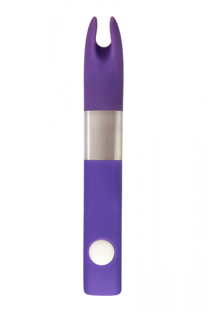 Супер мощный мини вибратор "Qvibry" фиолетовый 