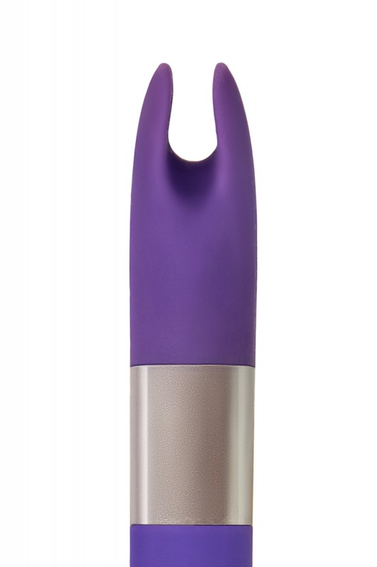 Супер мощный мини вибратор "Qvibry" фиолетовый