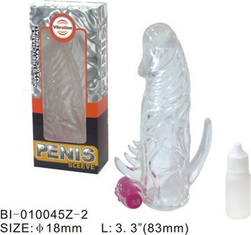 Насадка "Penis Sleeve" с клиторальной стимуляцией