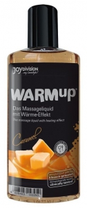 Масло массажное с разогревающим эффектом "Warm Up" аромат и вкус карамели, 150ml