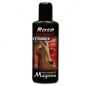 Массажное масло "Magoon" с ароматом роз, 100ml