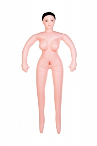 Надувная кукла с реалистичной вставкой и вибрацией "Play Dolls" медсестра