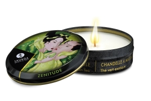 Массажная свеча "Shunga" с ароматом зеленого чая, 30ml