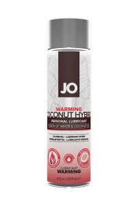 Гель возбуждающий "JO Hybrid Warming" кокосовое масло + вода, 120ml 