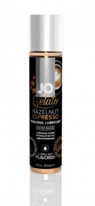 Гель "JO Hazelnut Espresso" с ароматом и вкусом орехового эспрессо, 30ml