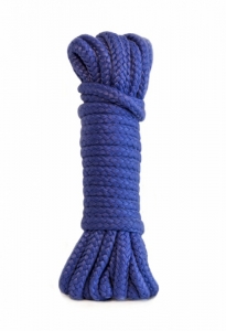 Веревка для связывания "Bondage" синяя, 3 метра