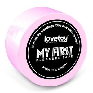Скотч бондажный "Lovetoy" нежно-розовый, 50м
