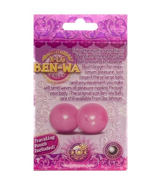 Вагинальные шарики "Ben-​Wa" тяжелые, розовые