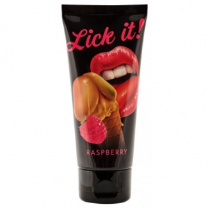 Гель "Lick It Raspberry" с ароматом и вкусом малины, 100ml