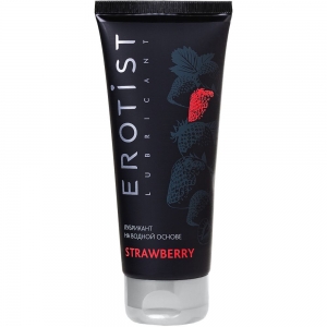 Гель "Erotist Strawberry" на водной основе, со вкусом клубники, 100ml