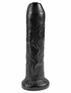 Фаллоимитатор с подвижной крайней плотью "King Cock 7" "темнокожий мачо"
