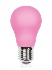 Вибратор в виде лампочки "G-Bulb" розовый