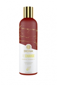 Массажное масло "Dona Recharge" с ароматом лемонграсса и имбиря, 120ml 
