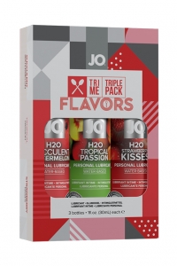Набор лубрикантов "JO Flavors" 3шт по 30ml