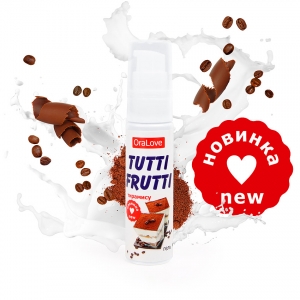 Гель "Tutti-Frutti" с ароматом и вкусом тирамису, 30ml