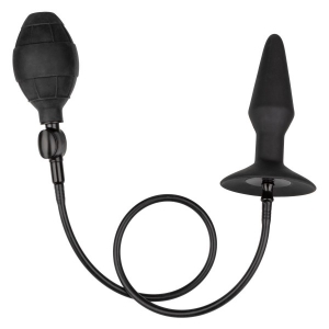 Пробка с увеличением объема "Inflatable Plug Medium" съемный шланг, черная