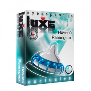 Стимулирующая насадка-презерватив "Luxe Ночной разведчик"