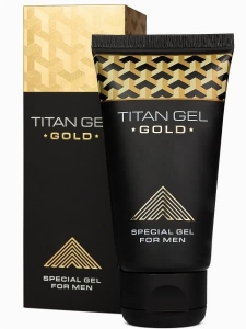 Гель возбуждающий для увеличения полового члена "Titan Gel Gold" 50ml 