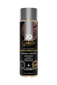 Гель на водной основе "JO Double Chocolate" с ароматом и вкусом двойного шоколада, 120ml
