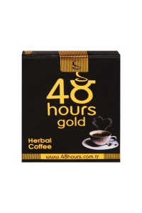 Растворимый кофе "48 HOURS GOLD" тонизирующий и возбуждающий