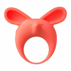 Кольцо эрекционное с вибрацией "Fennec Phil" оранжевая мышка