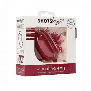 Виброяйцо "Vibrating Egg" красное