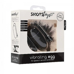 Виброяйцо "Vibrating Egg" черное