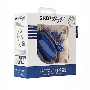 Виброяйцо "Vibrating Egg" синее