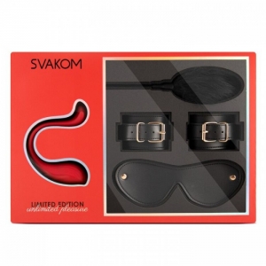 Набор БДСМ девайсов + виброяйцо "Svakom Limited Edition BDSM Gift Box" 