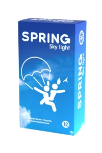 Презервативы "Spring Sky Light" ультратонкие, 12шт