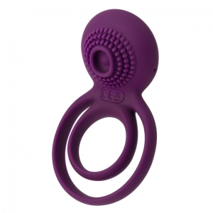 Эрекционное двойное кольцо с вибрацией "Svakom Tammy" супер мощное, фиолетовое