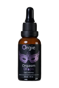 Капли для клиторального оргазма "Orgie Orgasm Drops" с разогревающим эффектом