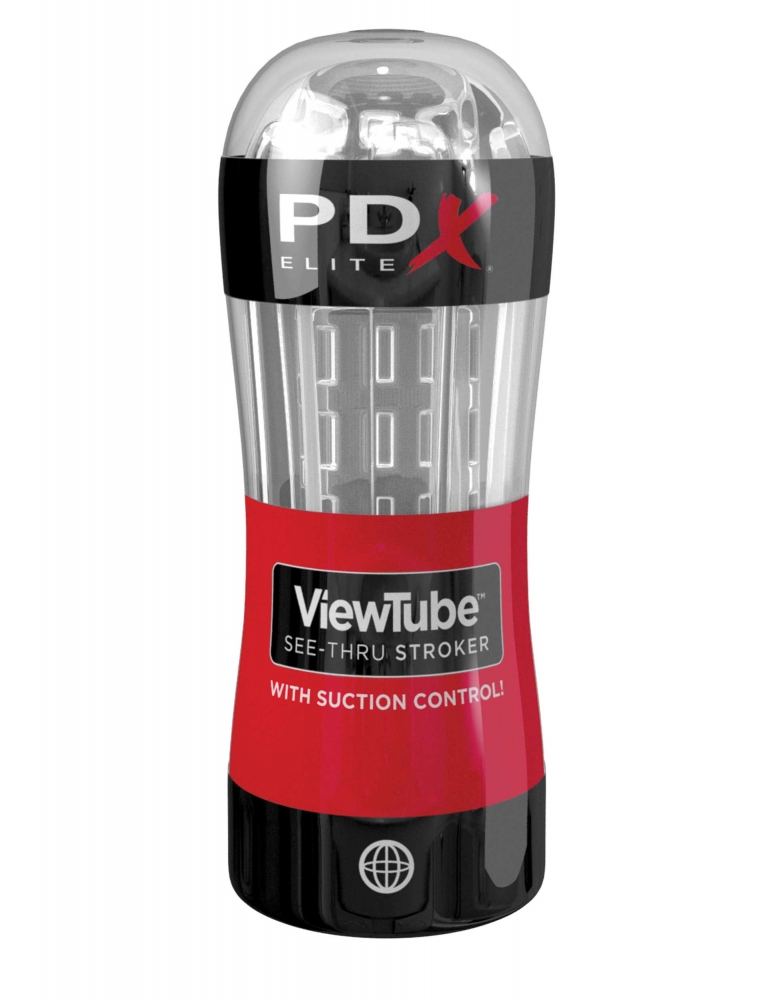 Мастурбатор нереалистичный "PDX View Tube"  