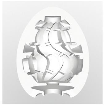 Мастурбатор "Tenga Egg Twister" с волнообразным рельефом