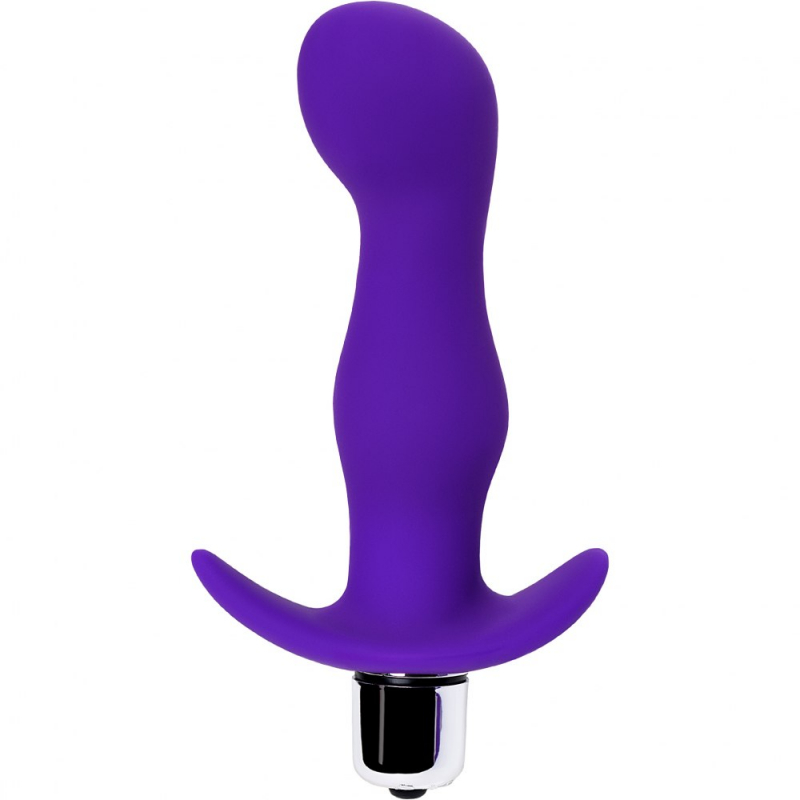 Пробка - унисекс с вибрацией "A-Toys Kamet M" фиолетовая 
