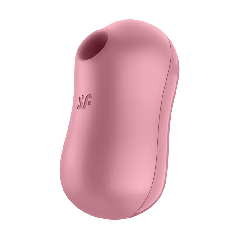 Стимулятор клитора "Satisfyer Cotton Candy" вибрация + вакуум, розовый 