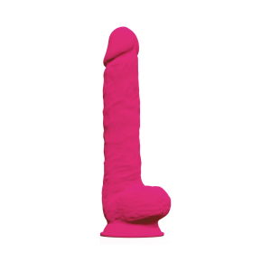 Фаллоимитатор огромный "Silexd 15" супер реалистичный, розовый