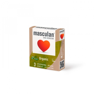 Презервативы "Masculan Organic" классические, 3шт