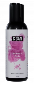 Гель на водной основе "S Gan Bubble Gum" с ароматом и вкусом бубль гум, 100ml
