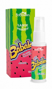 Жидкий вибратор для глубокого минета "Babaloo" с ароматом и вкусом арбуза