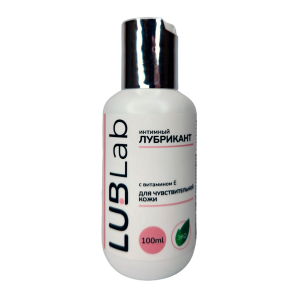 Гель для чувствительной кожи "LUB Lab" с витамином Е, 100ml