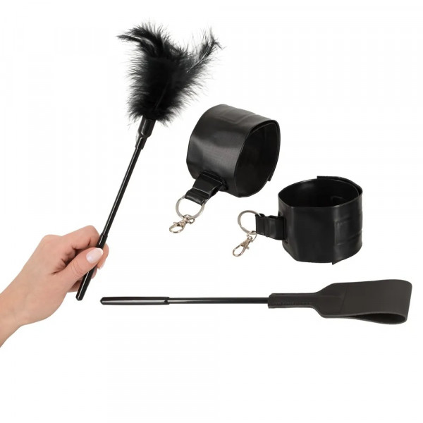 Подушка с наручниками для секс позиций надувная "Love Cushion" + стек и перо