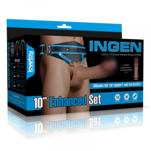 Фаллопротез-фаллоимитатор 2 в 1 "Lovetoy Ingen 10" L/XXL