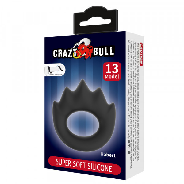 Эрекционное кольцо "Crazy Bull №13" супер нежное