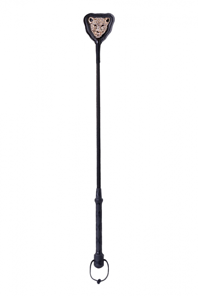 Стек с металлическим украшением в виде леопарда "Theatre"