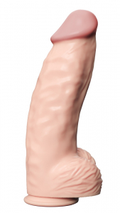 Фаллоимитатор на присоске "Real Bomb" огромный, реалистичный