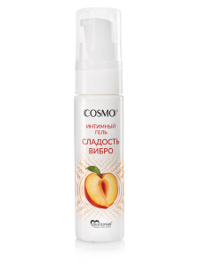 Гель с вибрацией и вкусом персика "Cosmo Vibro" 33ml