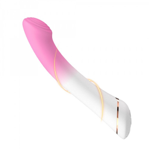 Вибратор для точки G "I-Moon Vibrator" бело-розовый