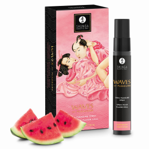 Спрей для глубокого минета "Shunga Waves of Pleasure" с ароматом и вкусом арбуза, 20ml