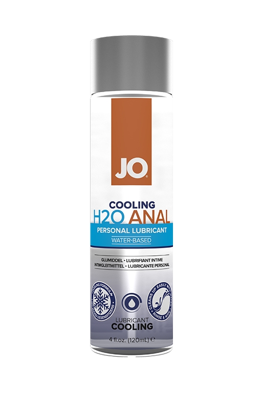 Гель анальный "JO H2O Anal Cooling" с расслабляющим и охлаждающим эффектом, 120ml  